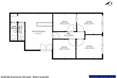 Suite 6, 8  McFarlane Street Merrylands NSW 2160 - Floor Plan 1