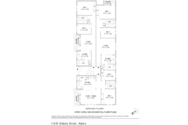 1-6, 31 Gibbons Street Auburn NSW 2144 - Floor Plan 1