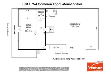 Unit 1, 2-4 Cameron Road Mount Barker SA 5251 - Floor Plan 1