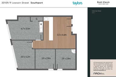 30109/9 Lawson St Southport QLD 4215 - Floor Plan 1