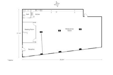 Lower Level, Suite 1, 1 Cookson Street Camberwell VIC 3124 - Floor Plan 1