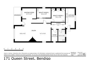 171 Queen Street Bendigo VIC 3550 - Floor Plan 1