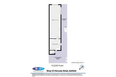 Shop 3/3 Hercules Street Ashfield NSW 2131 - Floor Plan 1