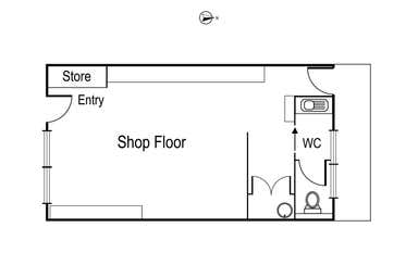 3/306 Station Street Fairfield VIC 3078 - Floor Plan 1