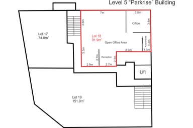 Parkrise, Suite 18, 3 Alison Street Surfers Paradise QLD 4217 - Floor Plan 1