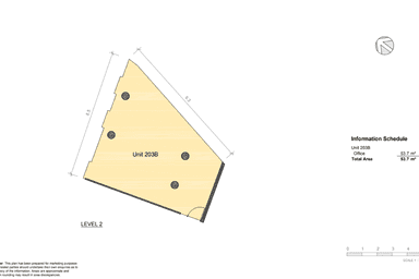 203B/757 Bourke Street Docklands VIC 3008 - Floor Plan 1