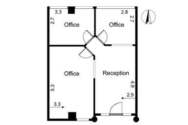 408/89 High Street Kew VIC 3101 - Floor Plan 1