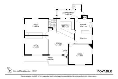 18 Wilsons Road Mount Hutton NSW 2290 - Floor Plan 1