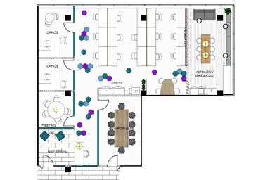 Level 8, 193 North Quay Brisbane City QLD 4000 - Floor Plan 1