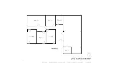 2/102 Beaufort Street Perth WA 6000 - Floor Plan 1