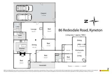 86 Redesdale Road Kyneton VIC 3444 - Floor Plan 1