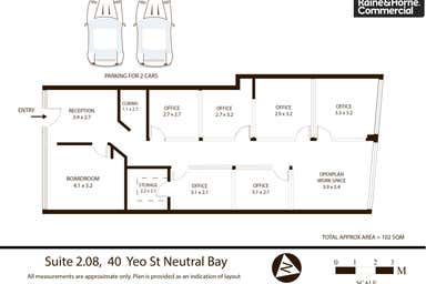 208/40 Yeo Street Neutral Bay NSW 2089 - Floor Plan 1