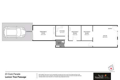 23 Cook Parade Lemon Tree Passage NSW 2319 - Floor Plan 1