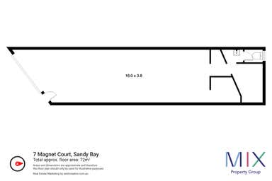 7 Magnet Court Sandy Bay TAS 7005 - Floor Plan 1