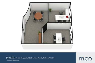 Toorak Corporate, Suite 323, 19-25 Milton Parade Malvern VIC 3144 - Floor Plan 1