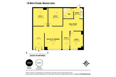 1/6 Metro Parade Mawson Lakes SA 5095 - Floor Plan 1