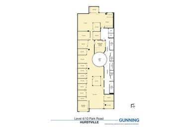 Level 4, 10 Park Road Hurstville NSW 2220 - Floor Plan 1