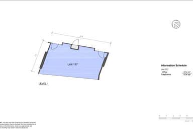 117/757 Bourke Street Docklands VIC 3008 - Floor Plan 1