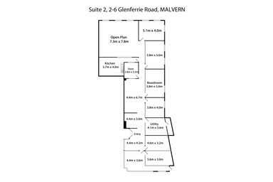 Suite 2, 2-6 Glenferrie Road Malvern VIC 3144 - Floor Plan 1