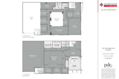 2/8 Technology Drive Arundel QLD 4214 - Floor Plan 1
