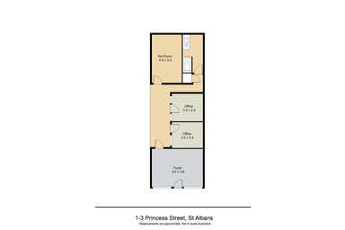 1/1-3 Princess Street St Albans VIC 3021 - Floor Plan 1
