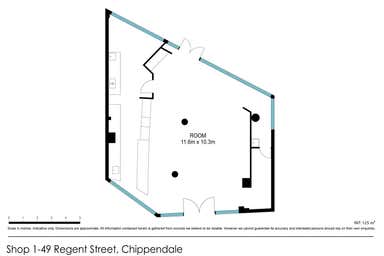 1/49-53 Regent Street Chippendale NSW 2008 - Floor Plan 1