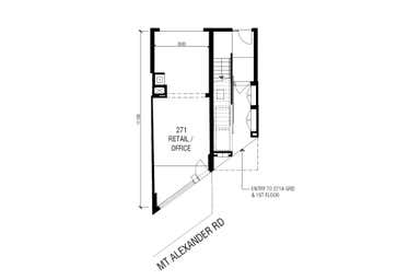 Level Ground Flo, 271 Mt Alexander Road Ascot Vale VIC 3032 - Floor Plan 1