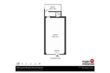 102 Lyons Road Drummoyne NSW 2047 - Floor Plan 1