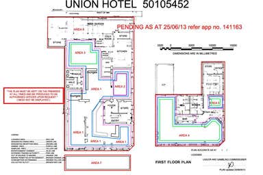 Union Hotel, 70 Waymouth Street Adelaide SA 5000 - Floor Plan 1