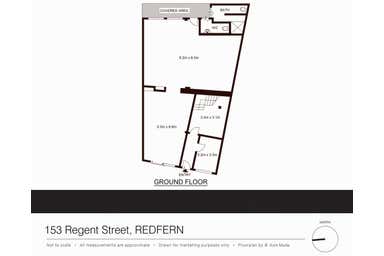 153 Regent Street Redfern NSW 2016 - Floor Plan 1