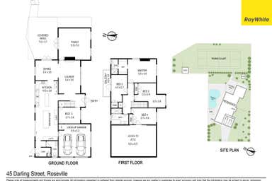 45 Darling Street Roseville NSW 2069 - Floor Plan 1