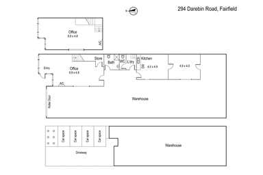 294 Darebin Road Fairfield VIC 3078 - Floor Plan 1