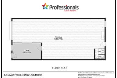 6/6 Mac Peak Crescent Smithfield QLD 4878 - Floor Plan 1
