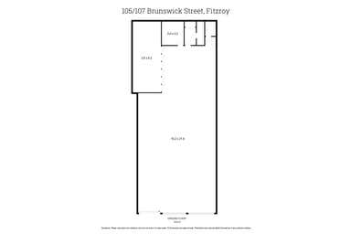 105-107 Brunswick Street Fitzroy VIC 3065 - Floor Plan 1