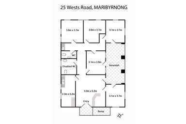 25 Wests Road Maribyrnong VIC 3032 - Floor Plan 1