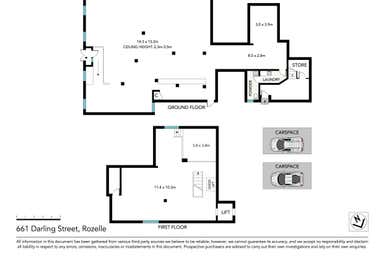 661 Darling Street Rozelle NSW 2039 - Floor Plan 1