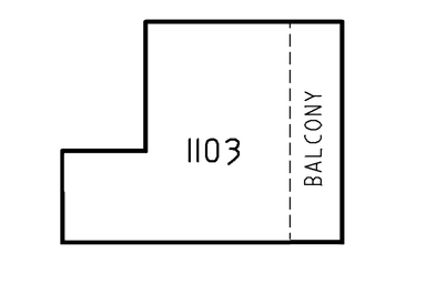 1103/452 St Kilda Road Melbourne VIC 3004 - Floor Plan 1