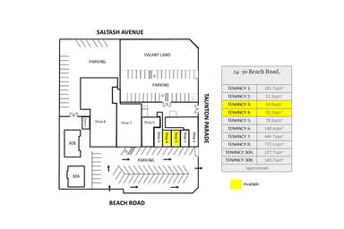 3 & 4, 24-28 Beach Road Christies Beach SA 5165 - Floor Plan 1