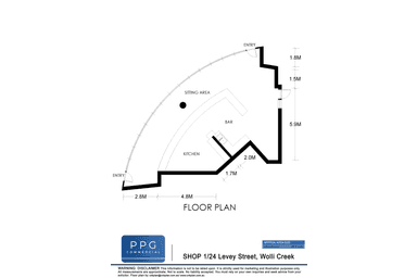 1/24 Levey Street Wolli Creek NSW 2205 - Floor Plan 1
