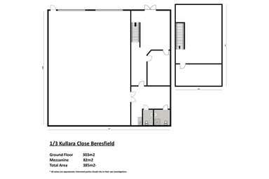 Unit 1, 3 Kullara Close Beresfield NSW 2322 - Floor Plan 1
