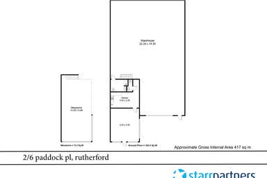 2/6 Paddock Place Rutherford NSW 2320 - Floor Plan 1