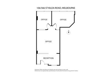 106/566 St Kilda Road Melbourne VIC 3004 - Floor Plan 1