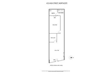 413 High Street Northcote VIC 3070 - Floor Plan 1