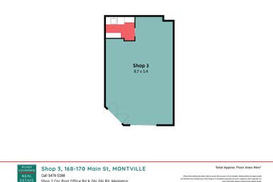 Shop 3 & 4, 168-170 Main Street Montville QLD 4560 - Floor Plan 1