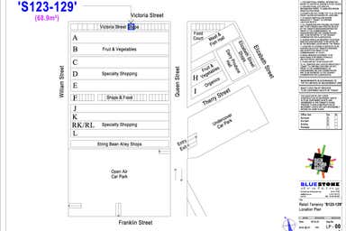 Queen Victoria Market - Victoria Street - Shop 123-129, 123 Victoria Street Melbourne VIC 3000 - Floor Plan 1