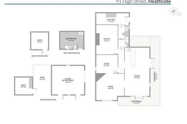 91 High Street Heathcote VIC 3523 - Floor Plan 1