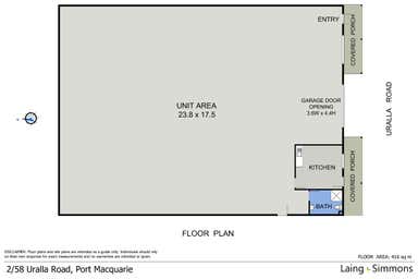 2/58 Uralla Road Port Macquarie NSW 2444 - Floor Plan 1