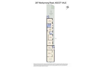 287 Maribyrnong Road Ascot Vale VIC 3032 - Floor Plan 1
