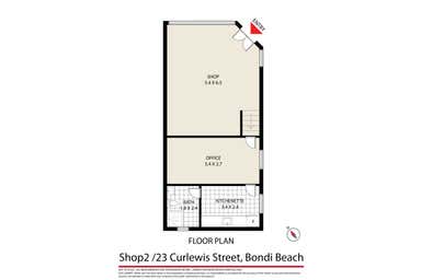 2/23 Curlewis Street Bondi NSW 2026 - Floor Plan 1