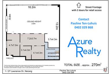 1/27 Lawrence Drive Nerang QLD 4211 - Floor Plan 1